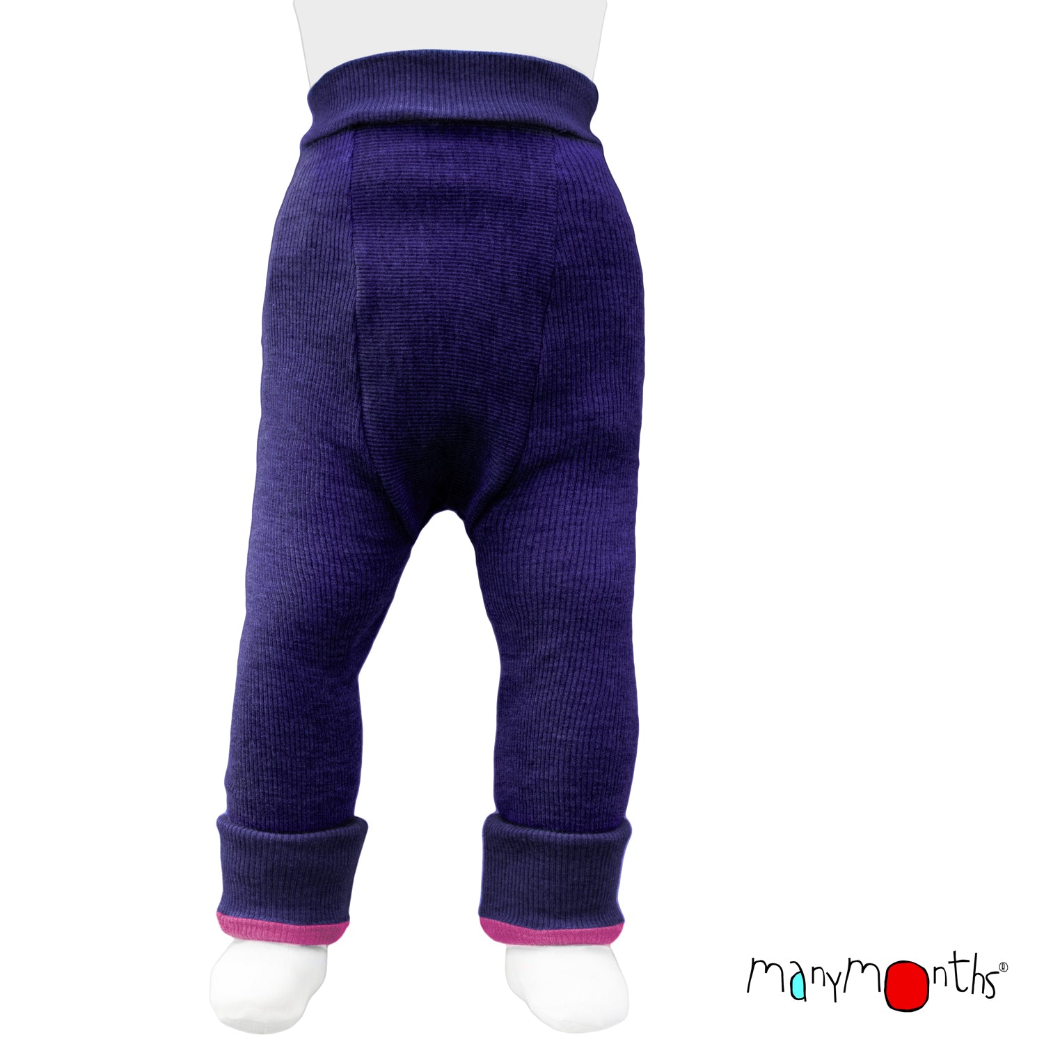 ManyMonths Natural Wollies Longies Wendbar - Acai Berry ManyMonths