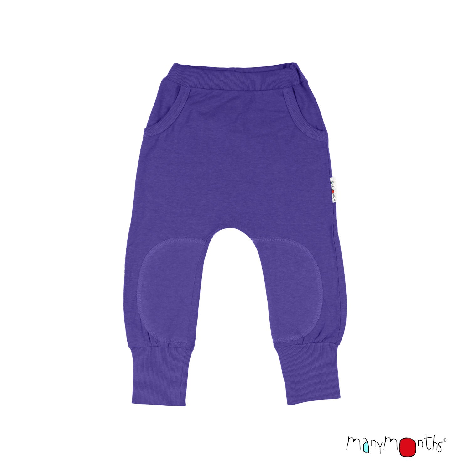 ManyMonths Kangaroo Pants Hanf - Blue Purple ManyMonths