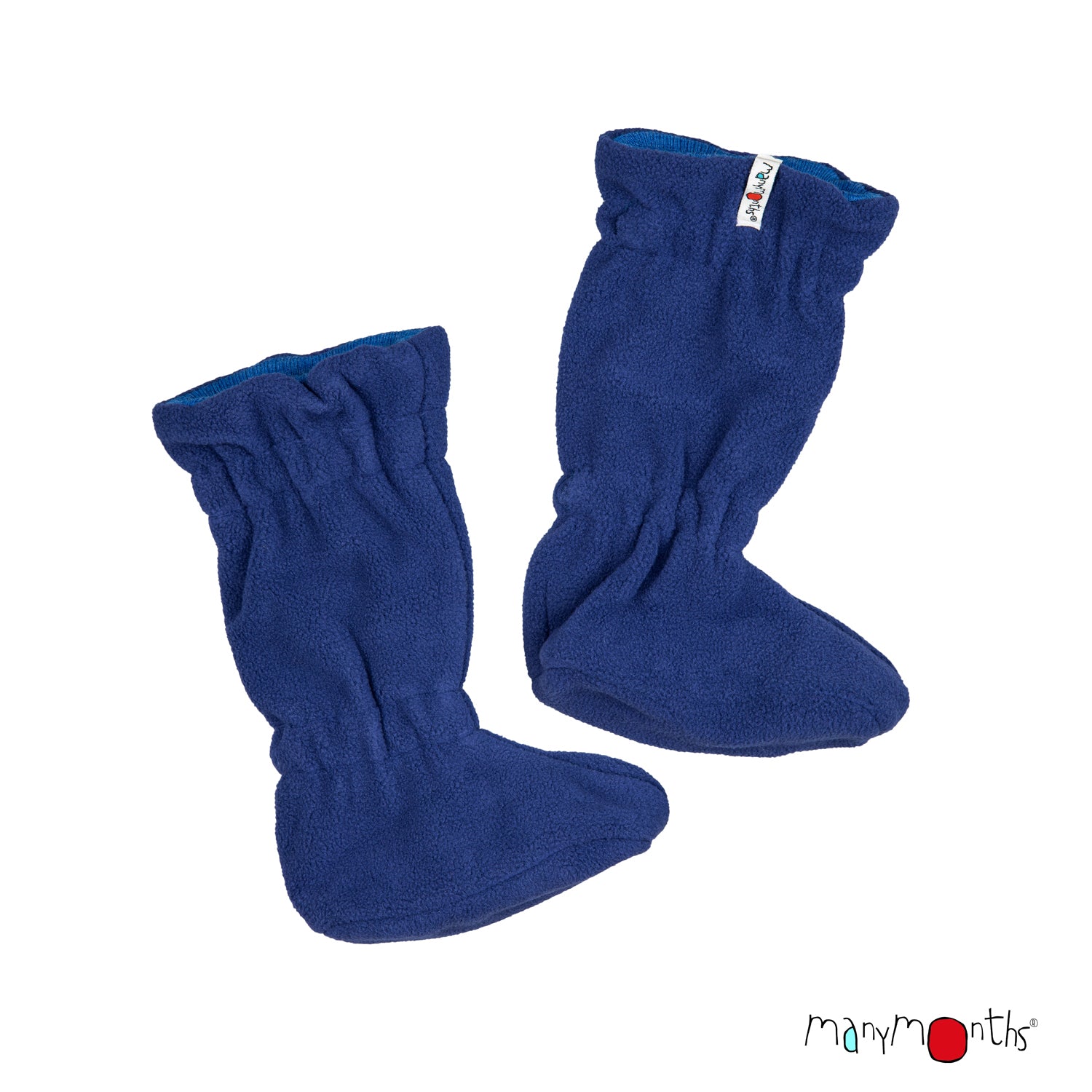 Many Month Winter Booties Classic Blue ManyMonths