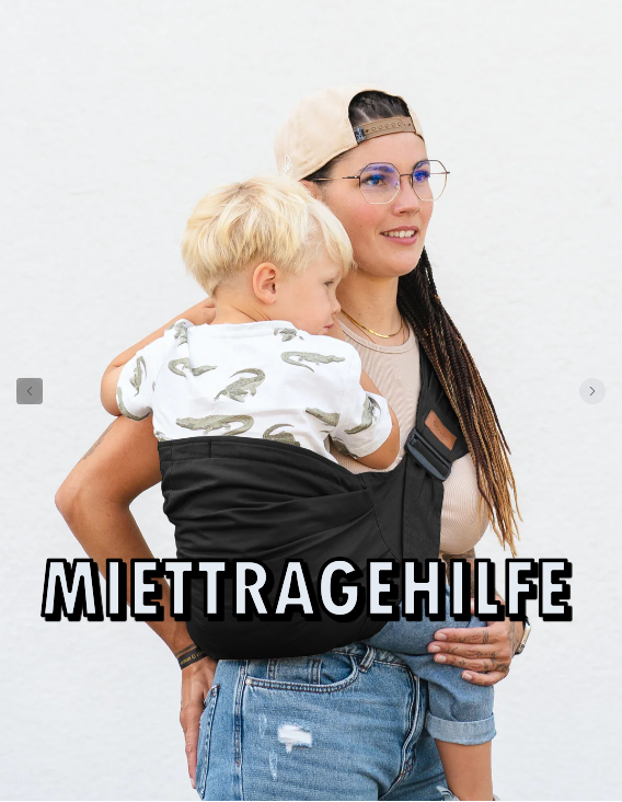 Miettragehilfe Qookie Go Hüfttrage Qookie