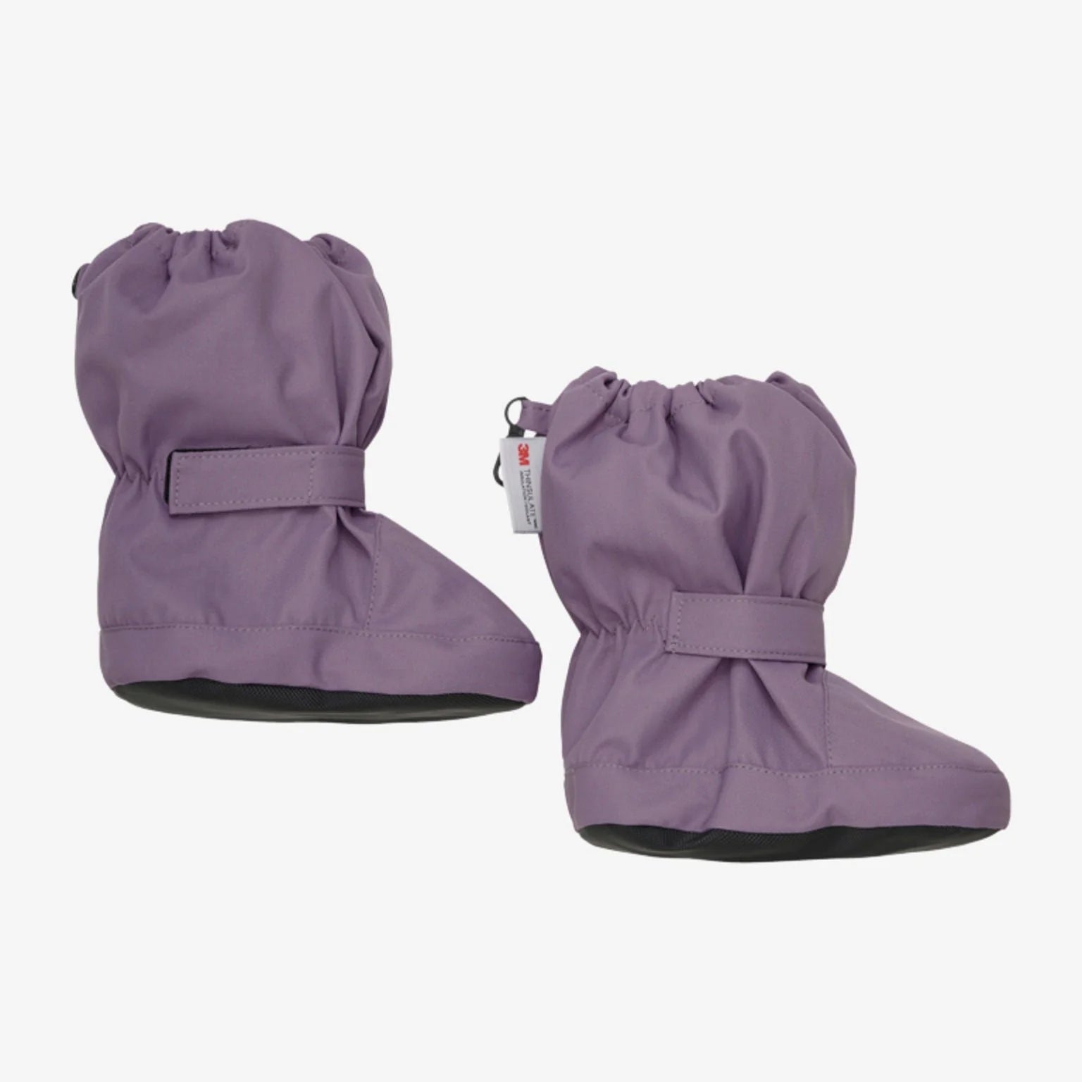 Minymo Tragestiefelchen – Wasserfeste Booties für kleine Abenteurer - lila purepure