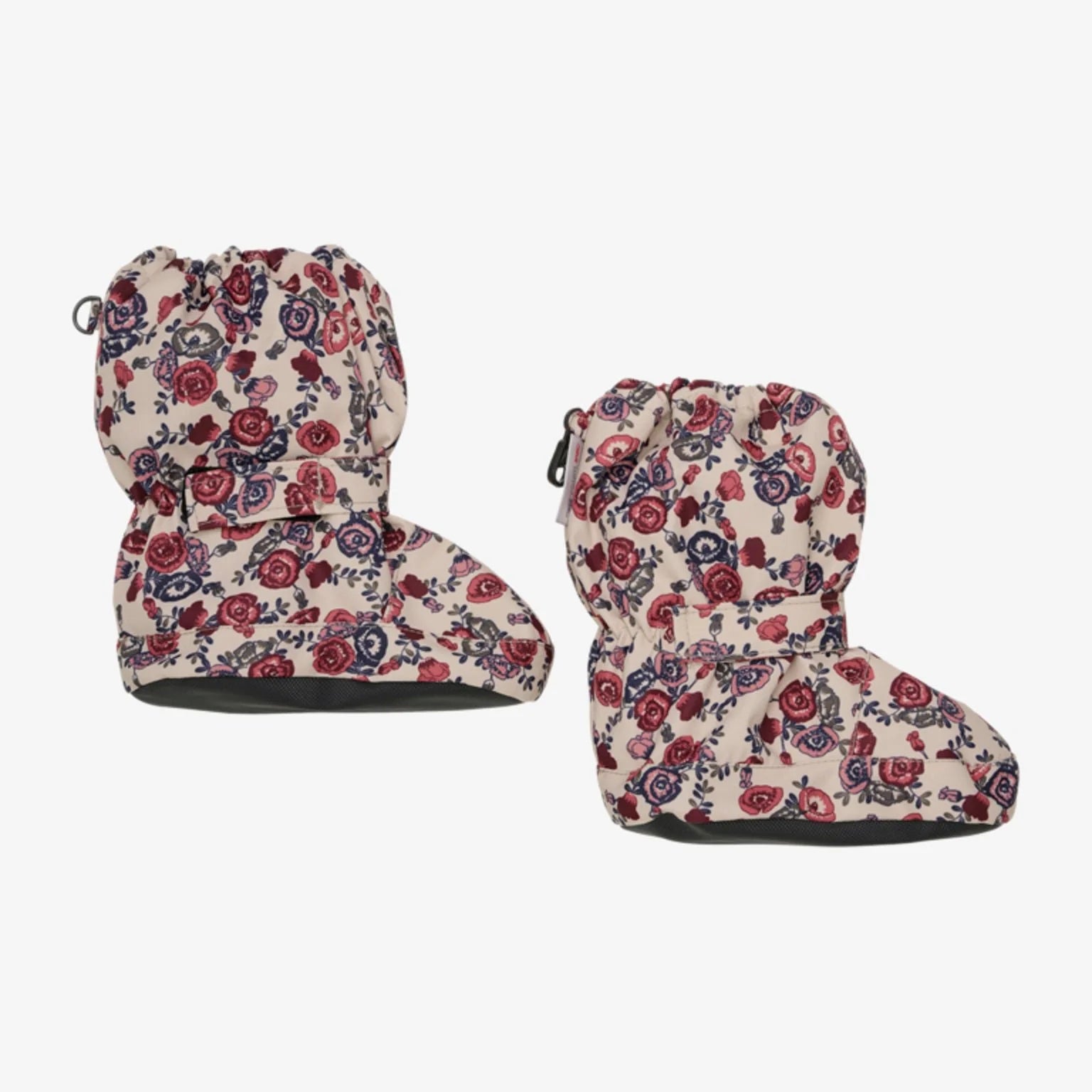 Minymo Tragestiefelchen – Wasserfeste Booties für kleine Abenteurer - Blumen purepure