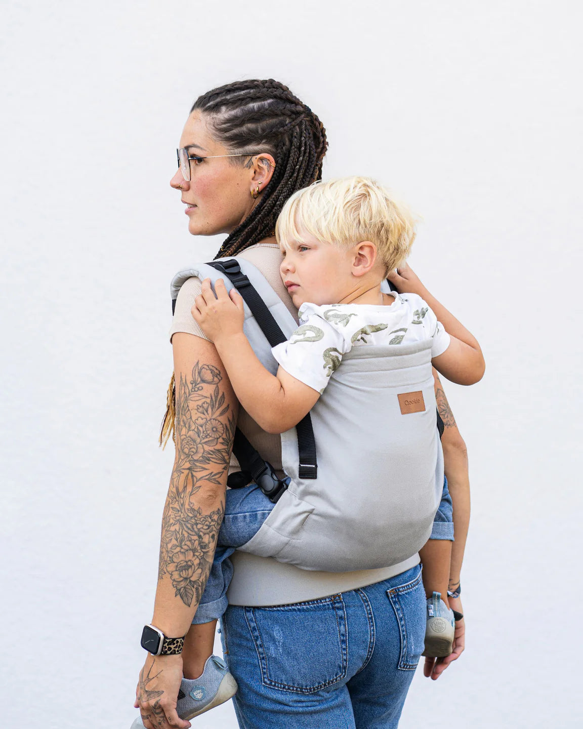 Qookie Ultimo Toddlertrage – grau Qookie