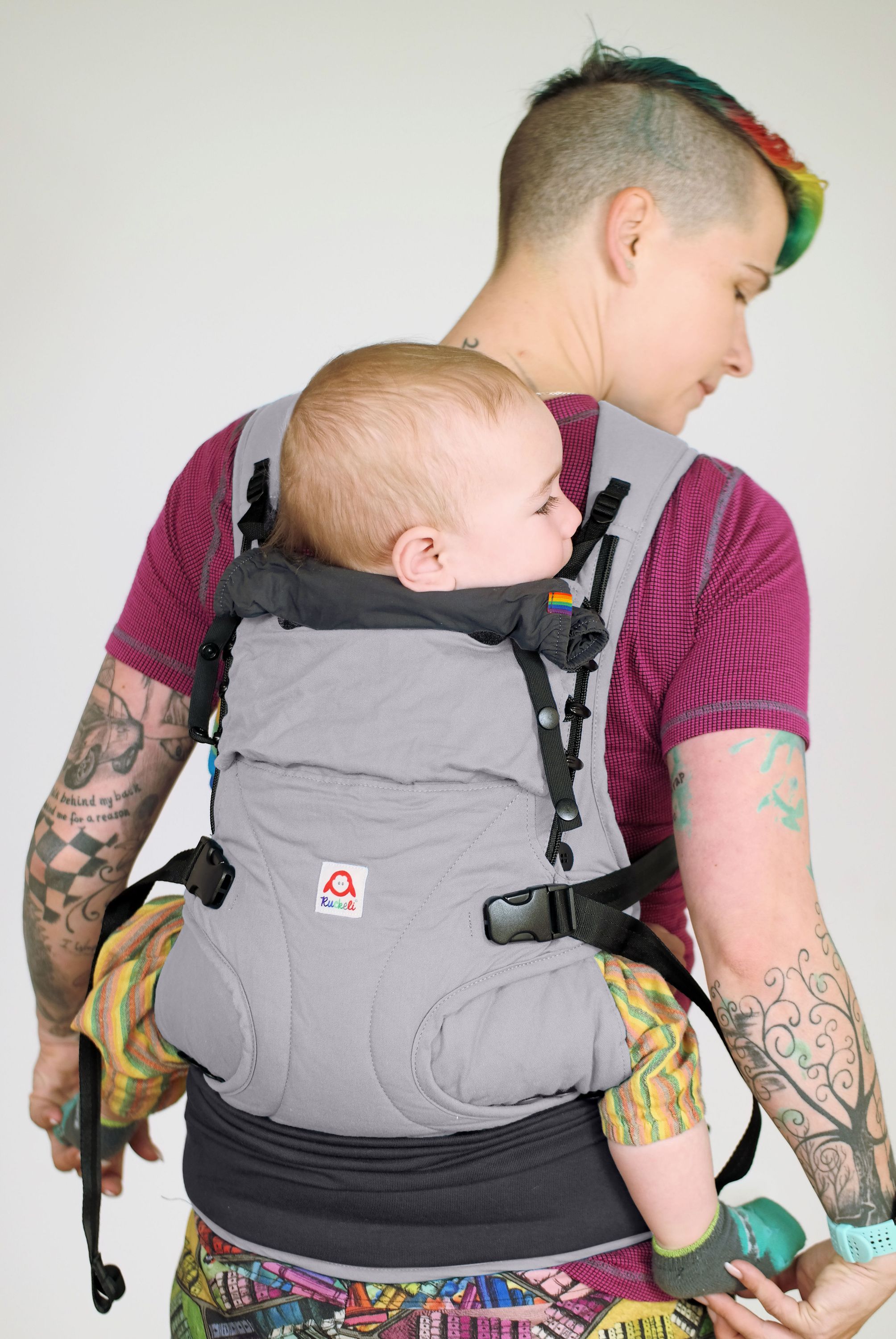 Ruckeli Babytrage - Smoke Grey Ruckeli