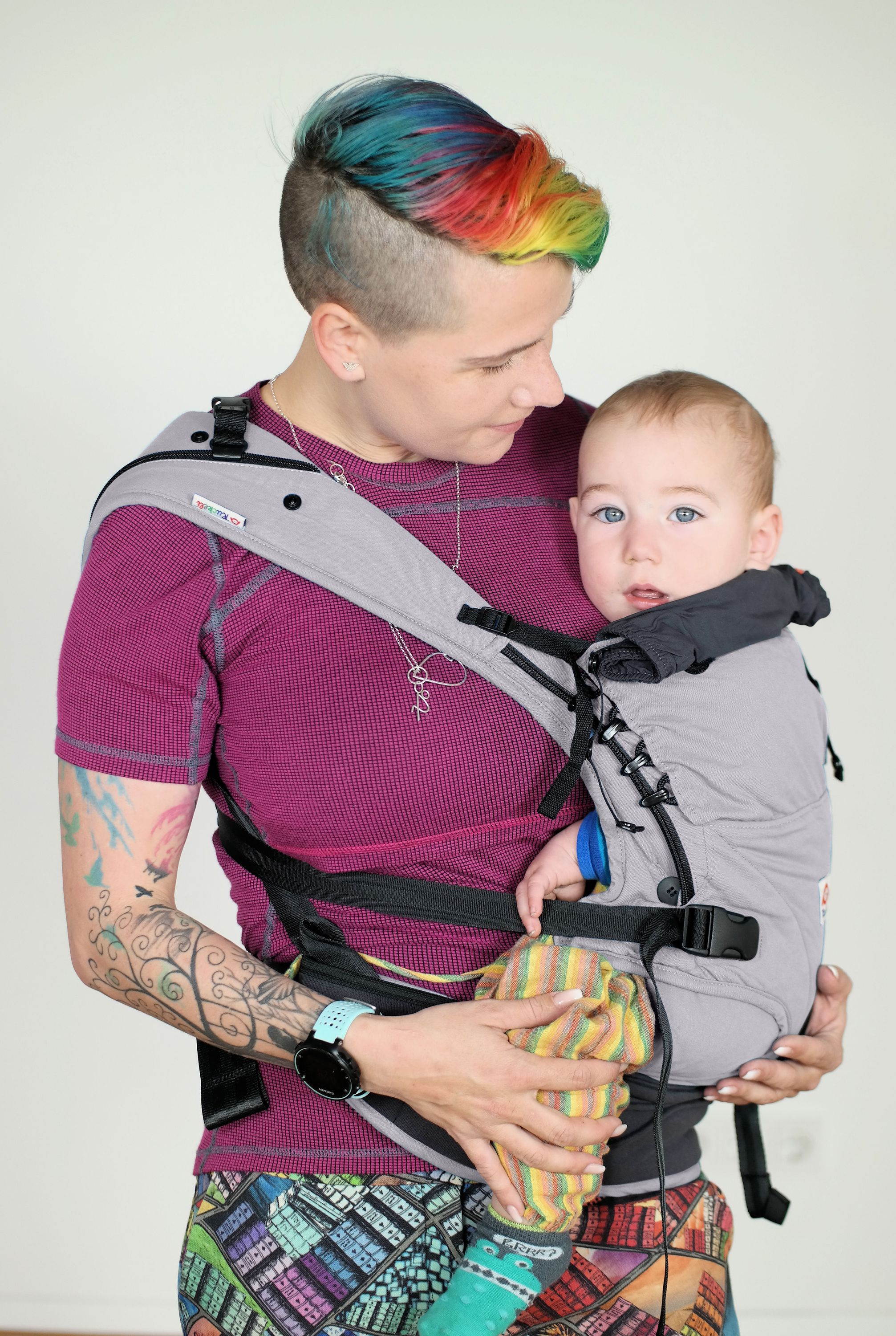 Ruckeli Babytrage - Smoke Grey Ruckeli