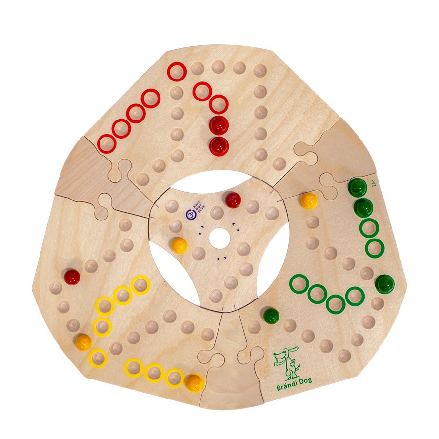 Brändi Dog Plus für 3 Spieler Brändi