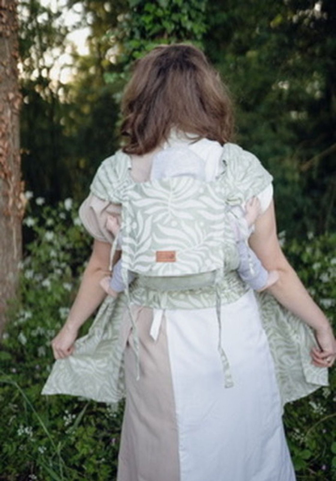 Babytrage Wrap Up - Bungi Green Leliba