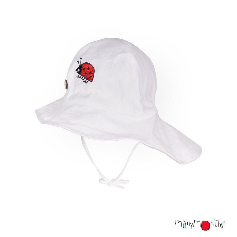 ManyMonths Summer Hat Eco Hanf - Natural Ladybug ManyMonths