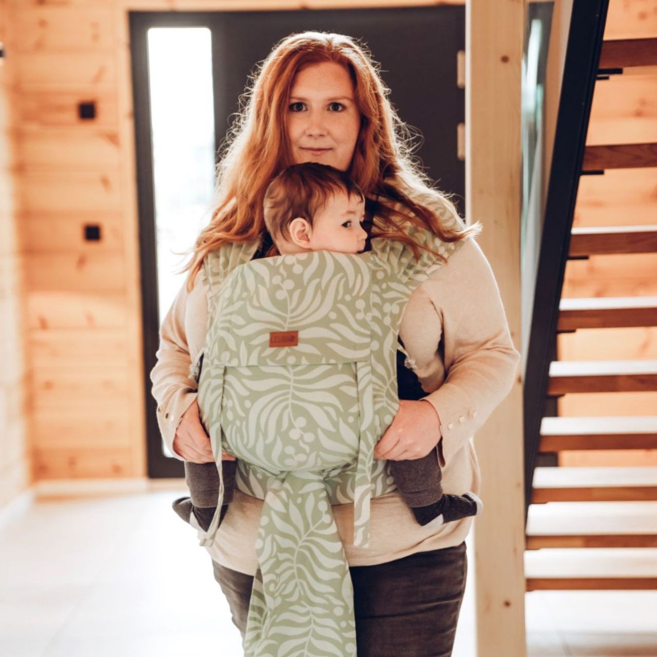 Babytrage Leliba Tai 2. Generation - Bungi Green Leliba