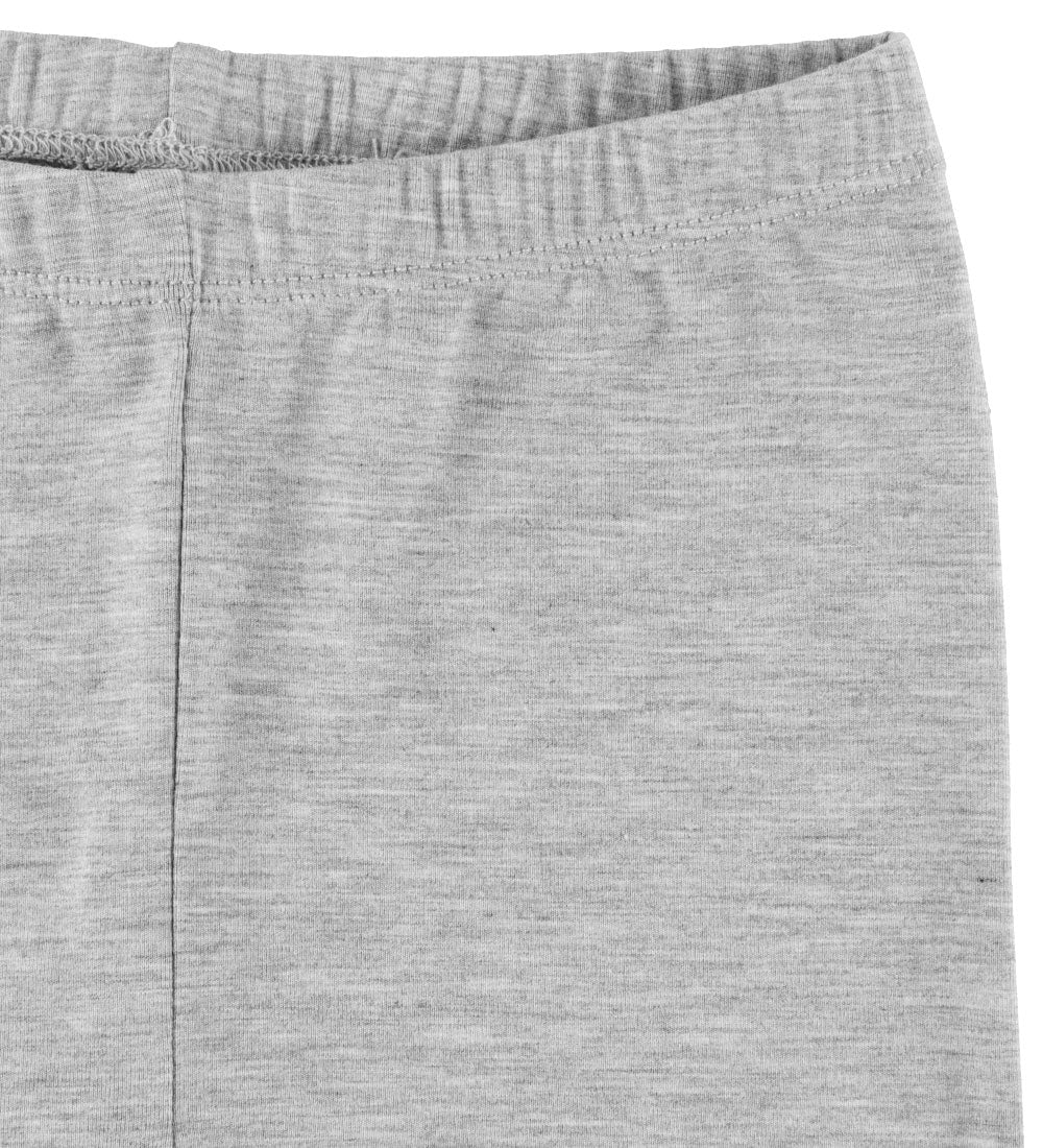 Minymo Bambusleggins- Grey Melange