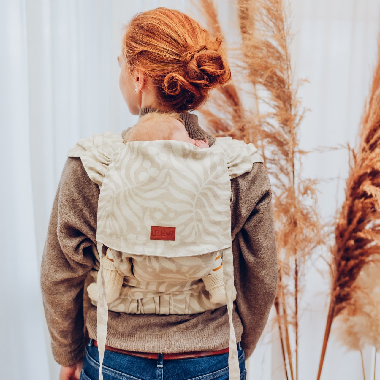 Babytrage Wrap Up - Bungi Leinen Leliba