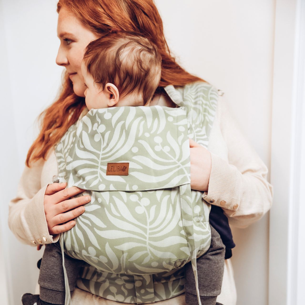 Babytrage Leliba Zack 2. Generation - Bungi Green Leliba
