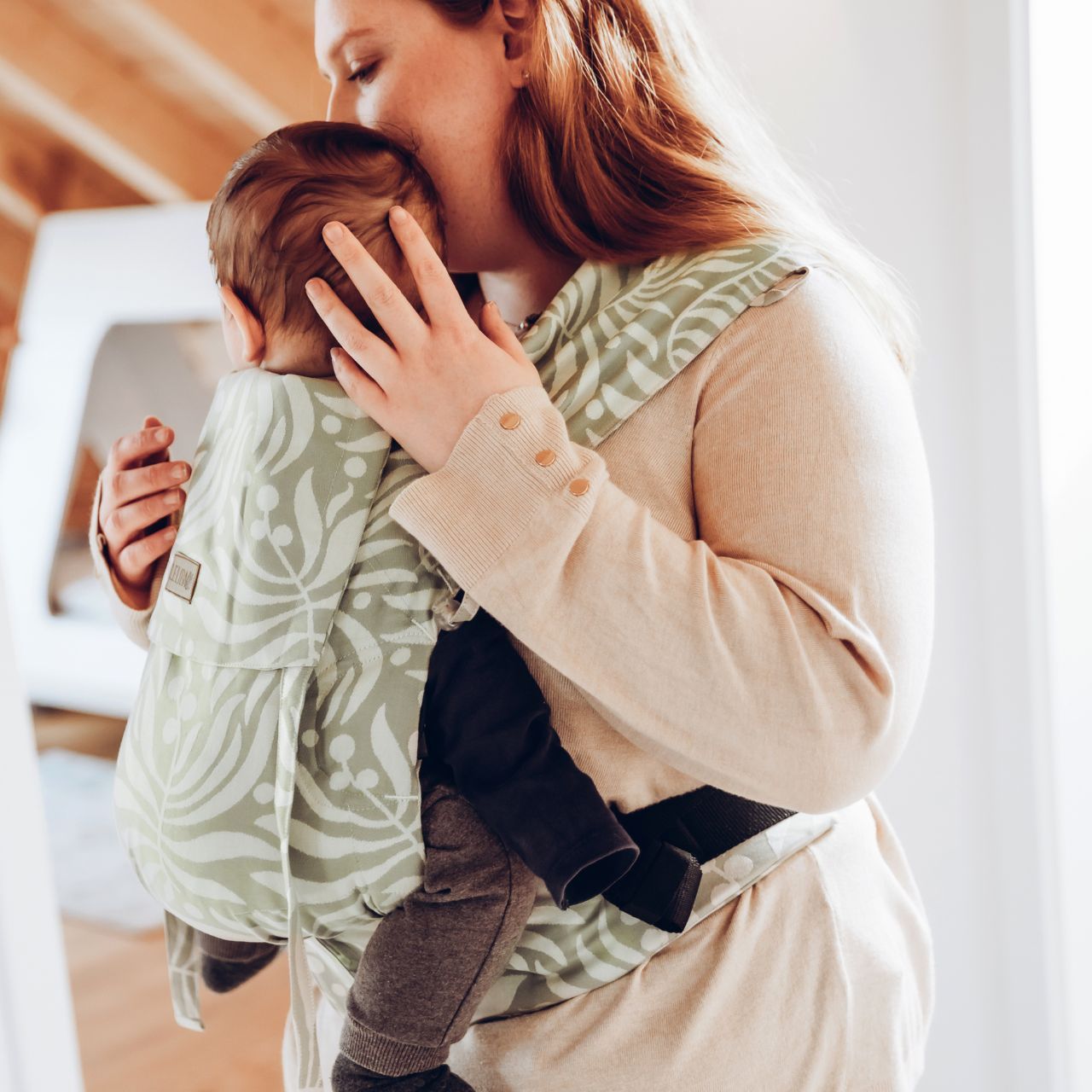 Babytrage Leliba Zack 2. Generation - Bungi Green Leliba