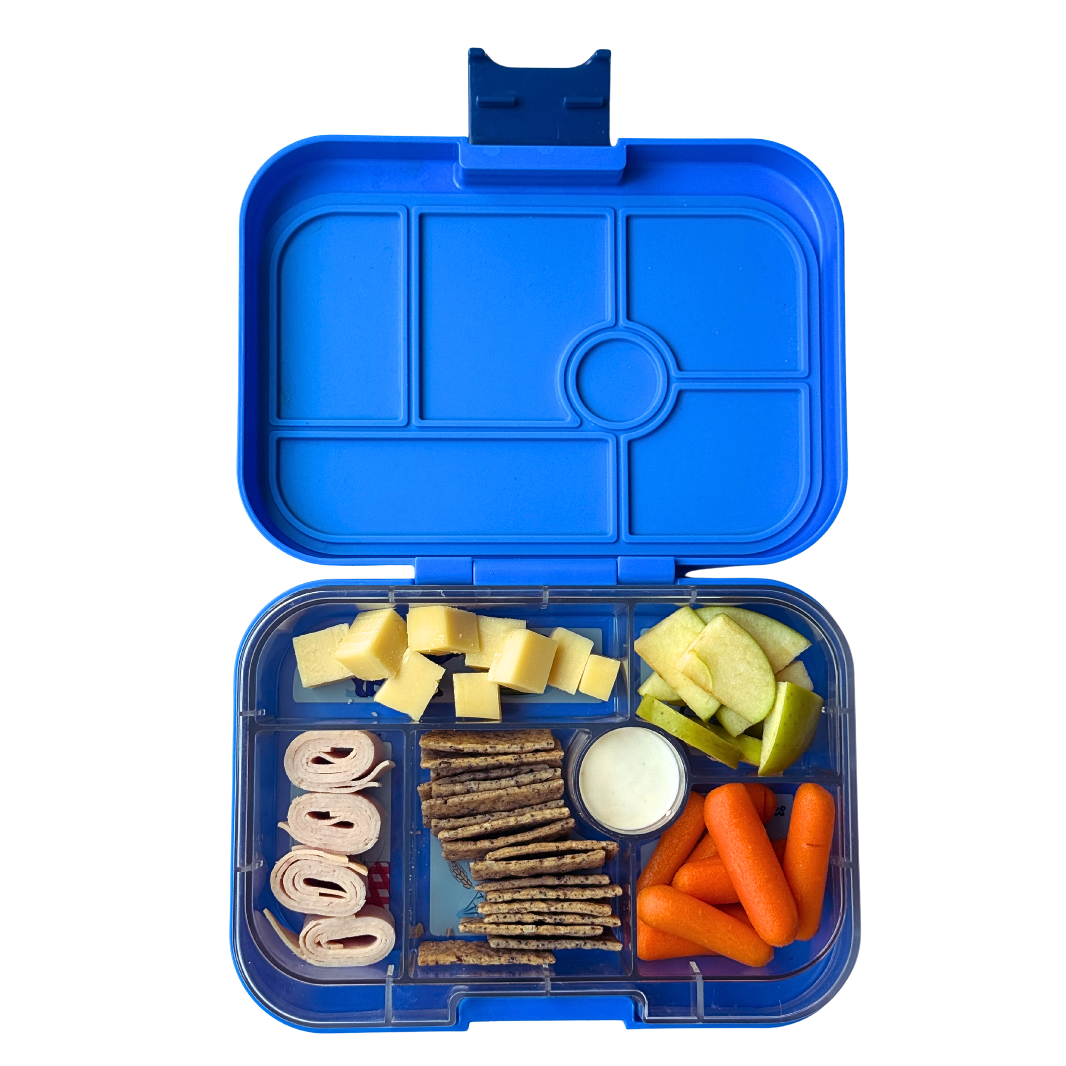 Auslaufsichere Bento-Box für Kinder Yumbox Original - Surf Blue (Rakete) Yumbox
