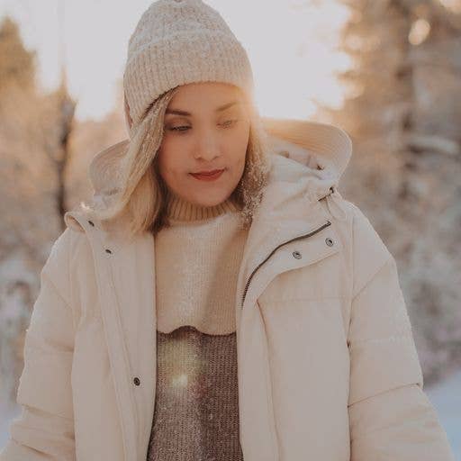 Halsschmeichler aus Bio-Baumwolle Erwachsene - beige BabyMocs