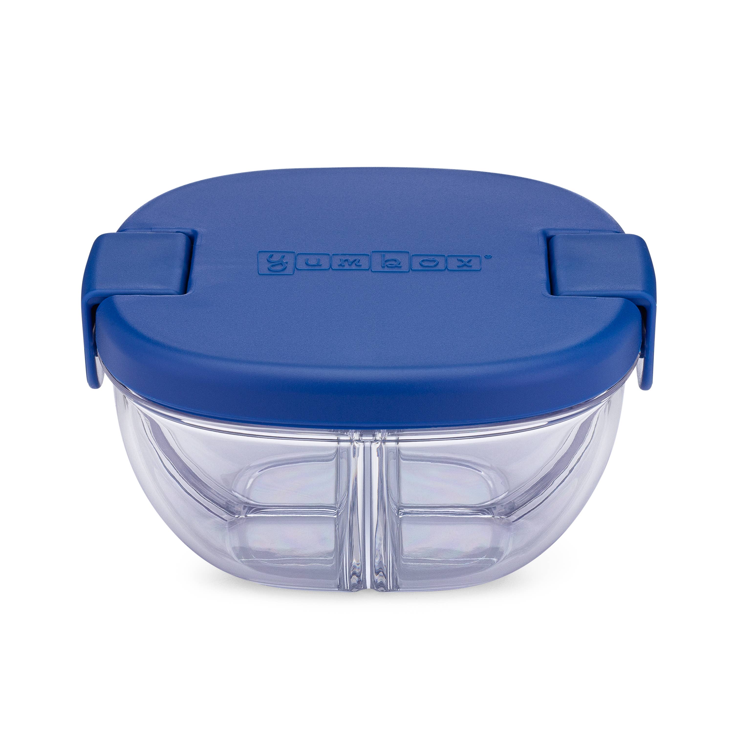 Auslaufsichere Snackschale mit 3 Fächern - Marineblau Yumbox