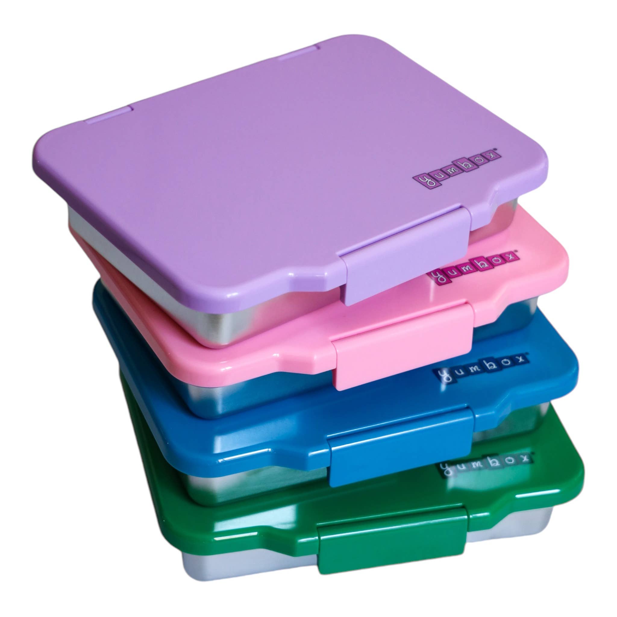 Yumbox Prêt — Bento aus wasserdichtem Edelstahl — Versailles Pink Yumbox