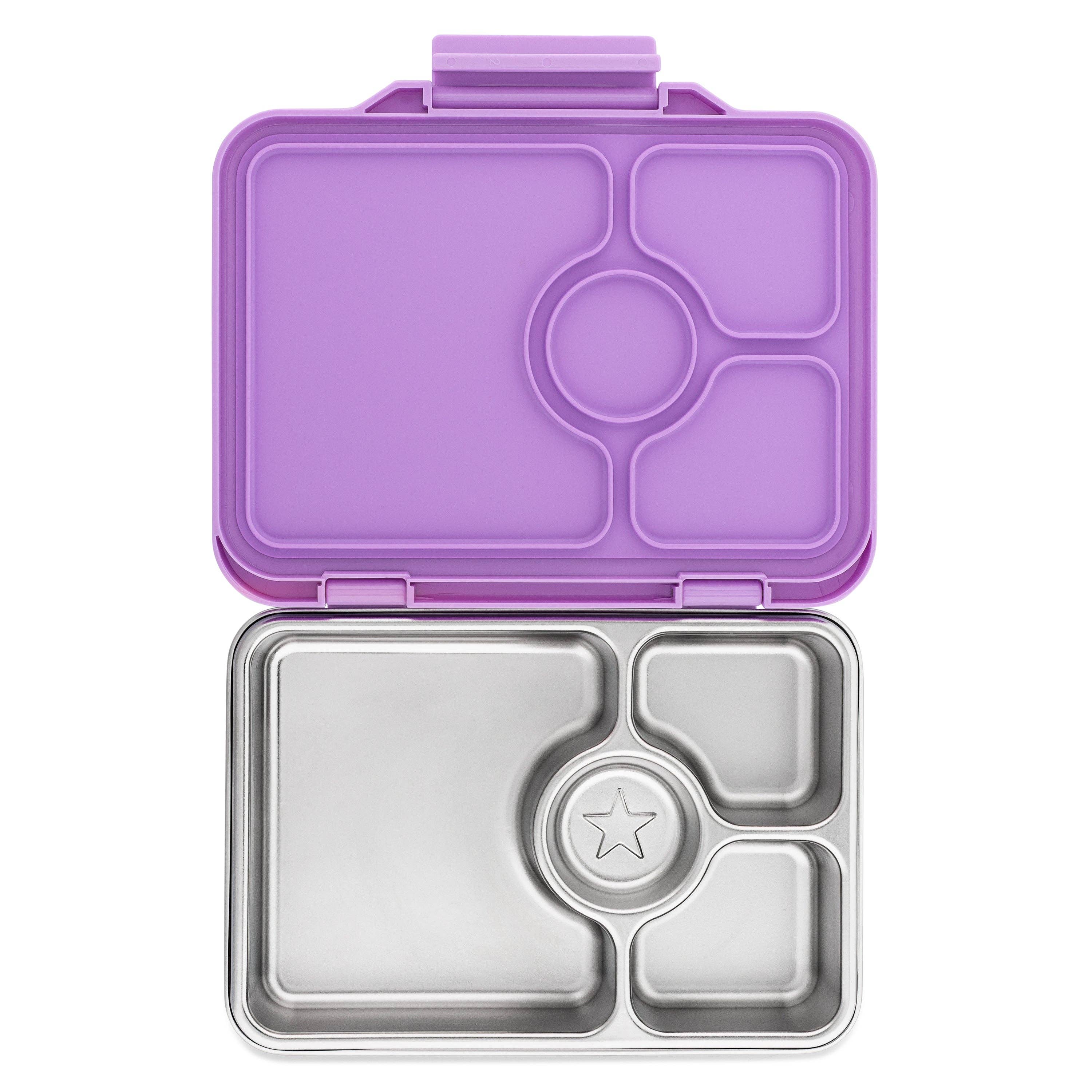 Yumbox Prêt Bento — Wasserdichter Bento aus Edelstahl — Lavande Purple Yumbox