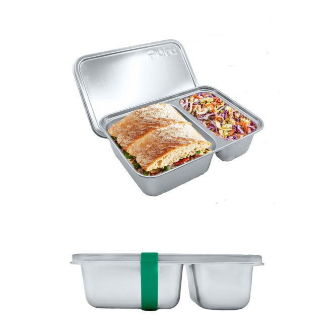 Pura Lunchbox aus Edelstahl - large Pura