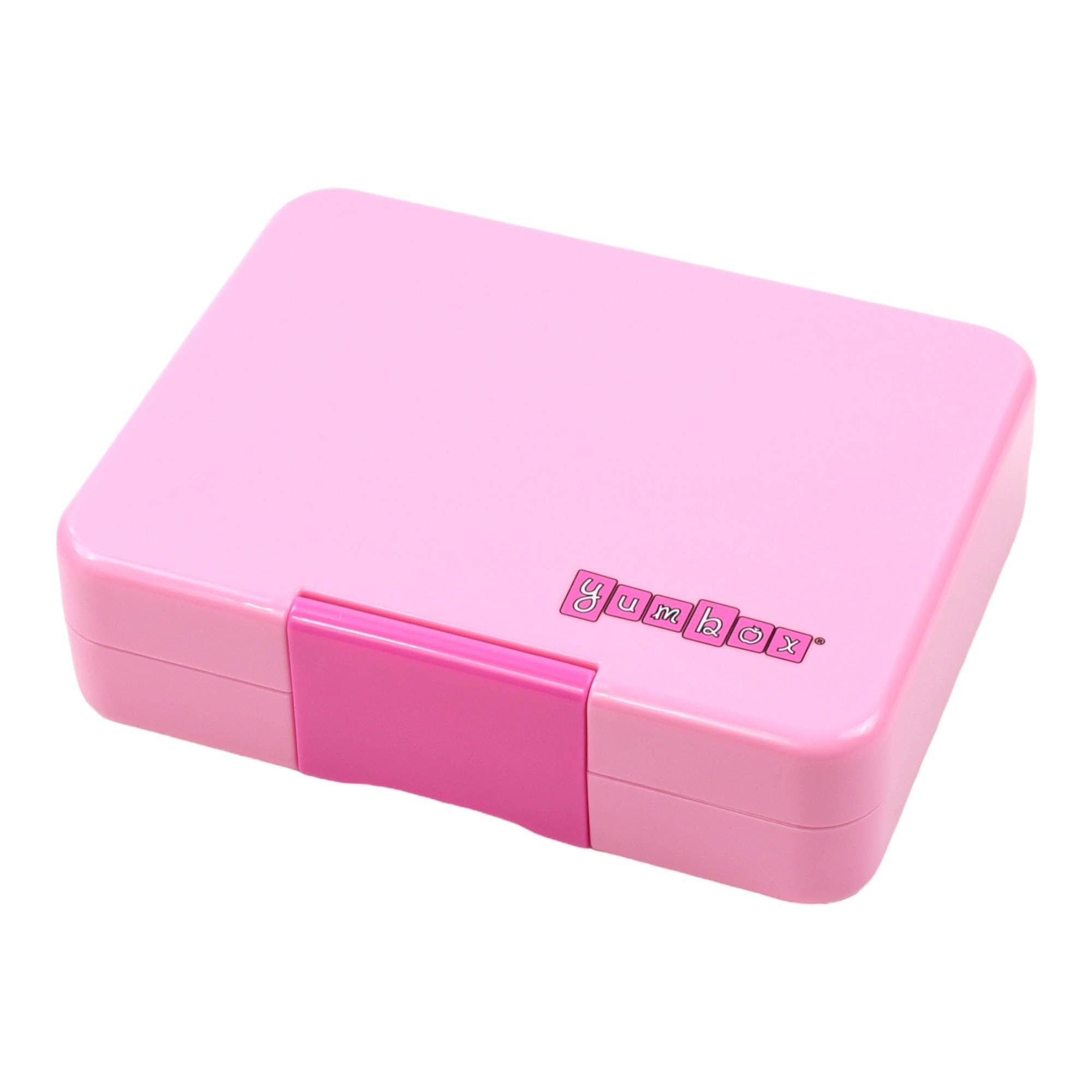 Kleine Bento-Lunchbox in Snackgrösse - Power Pink (Regenbogen) Yumbox