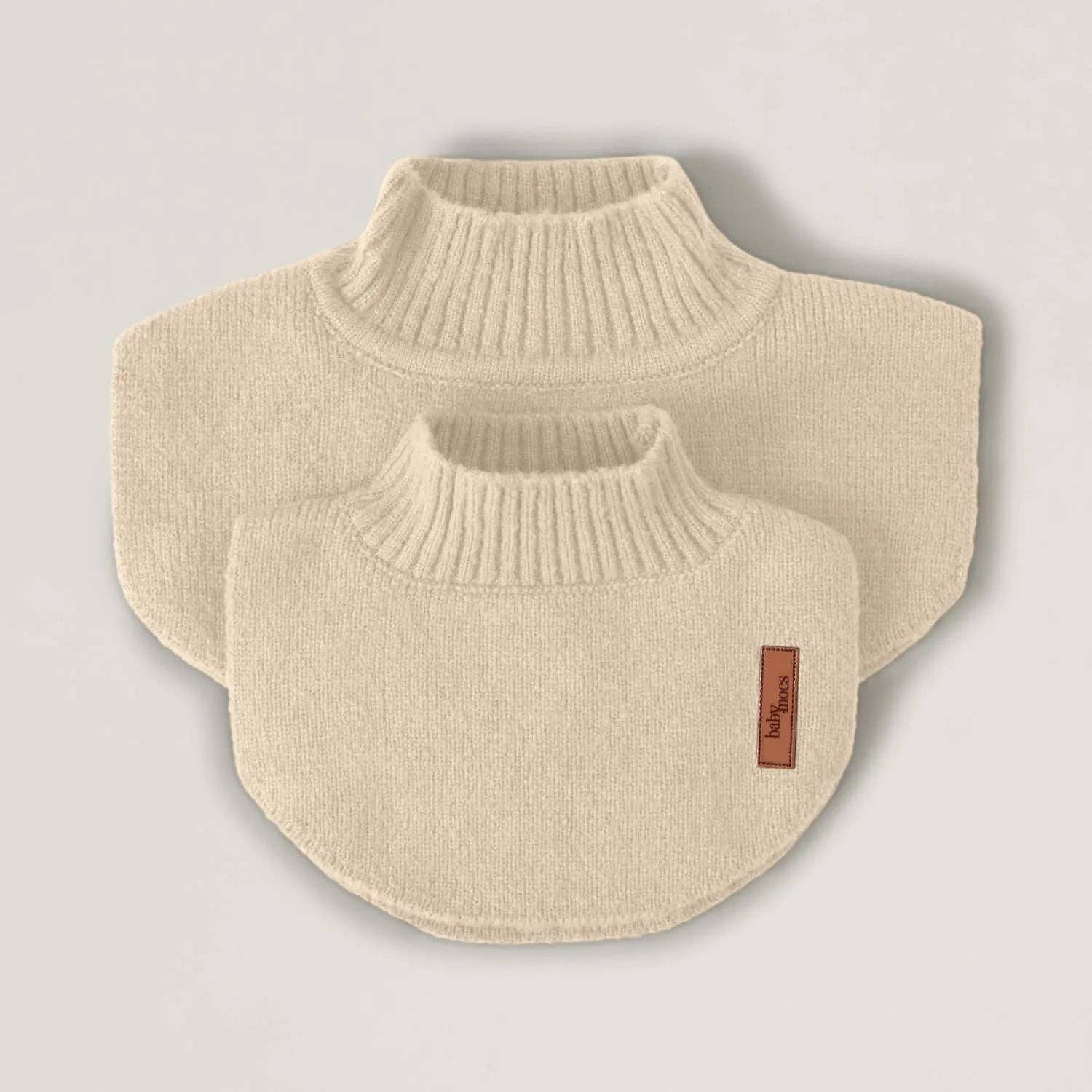 Halsschmeichler aus Bio-Baumwolle Kind - karamell BabyMocs