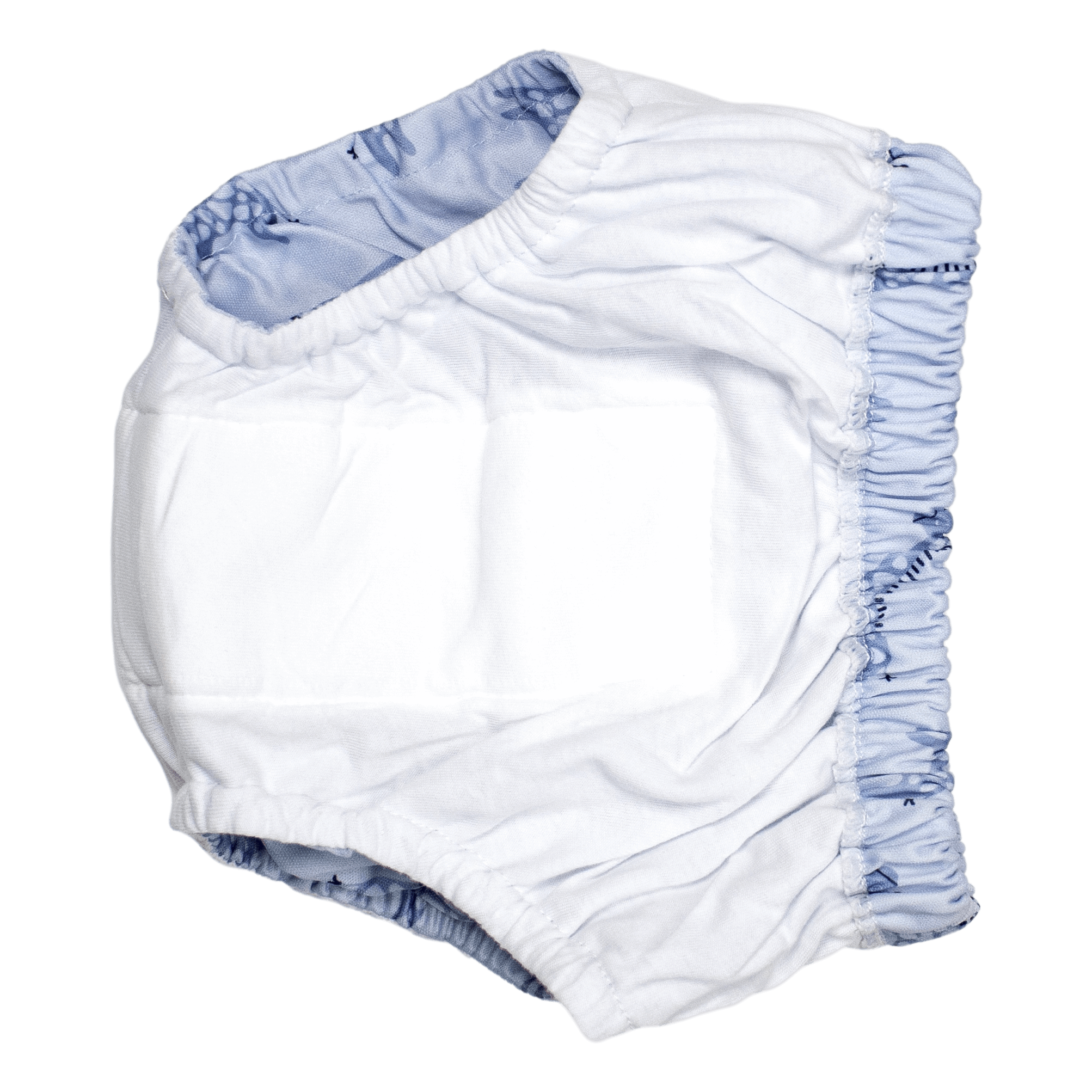 Happy Bear Trainingshose | Einheitsgrösse 2—4 Jahre | Stretch-Passform | Trainingshose für Töpfchen | Blaue Giraffe HappyBear Diapers