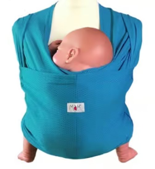 MaM Wassertragetuch Water Wrap Sling Caribbean Blue MaM