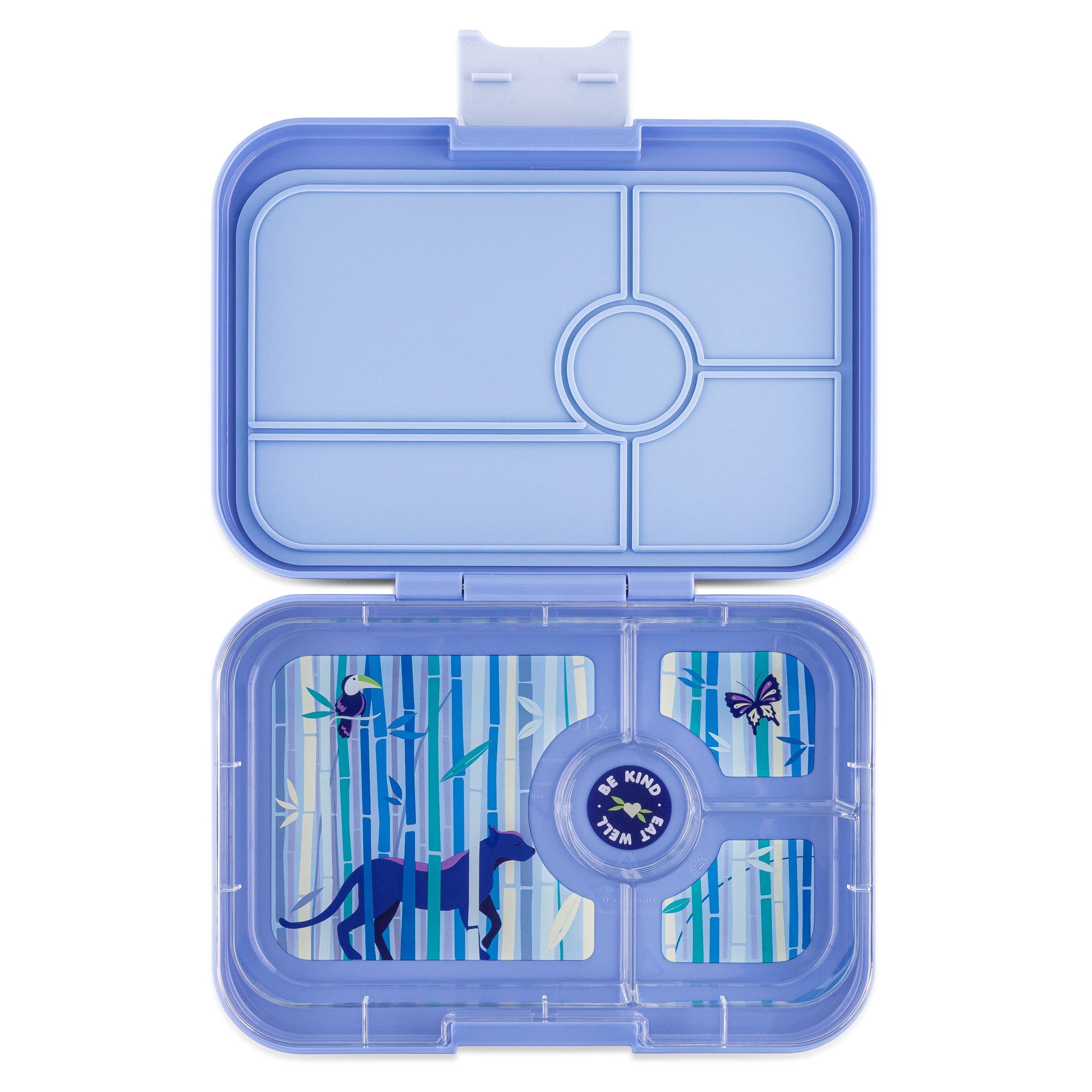 Yumbox Tapas XL Bentobox auslaufsicher mit 4 Unterteilungen - Panther Tray Yumbox