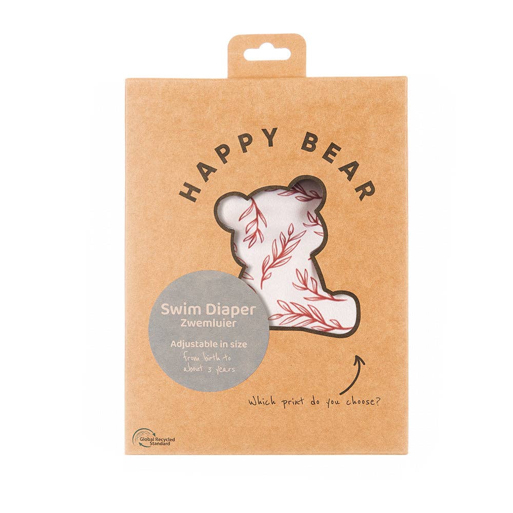 Happy Bear Badewindel | 0-3 Jahre | Einheitsgrösse | Druckknöpfe| Twiggy HappyBear Diapers