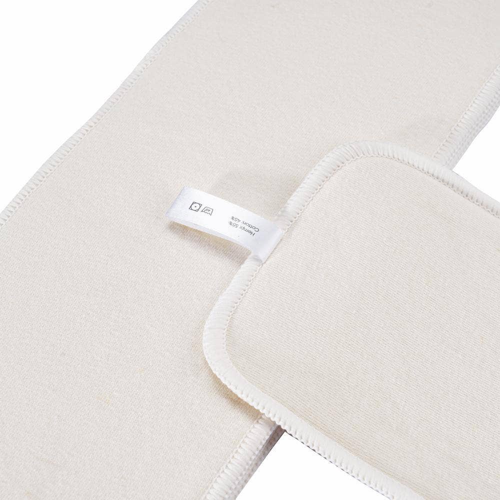 Happy Bear Hanf-Booster-Set - 4-teilig - Stoffwindel | wiederverwendbare Windeln HappyBear Diapers