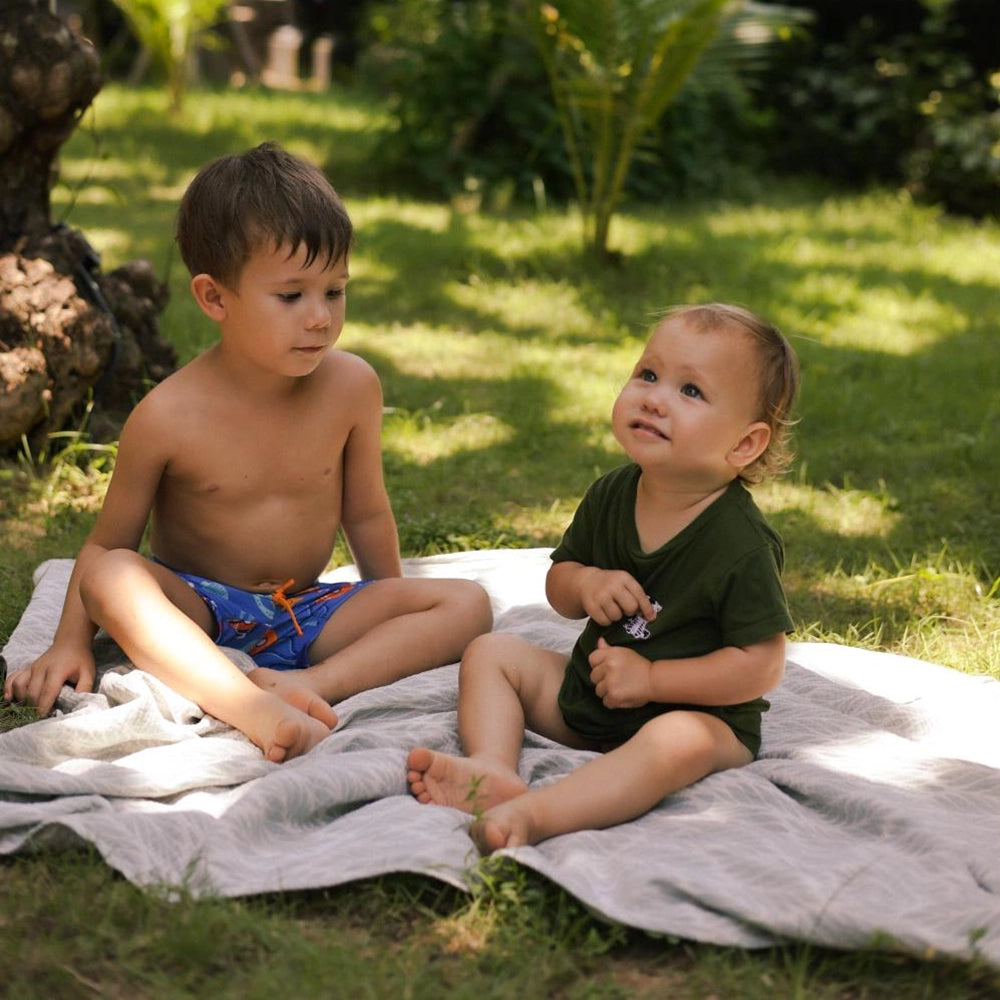 Didymos Musselindecke 200x155cm - Musselin Trias Salvia Didymos