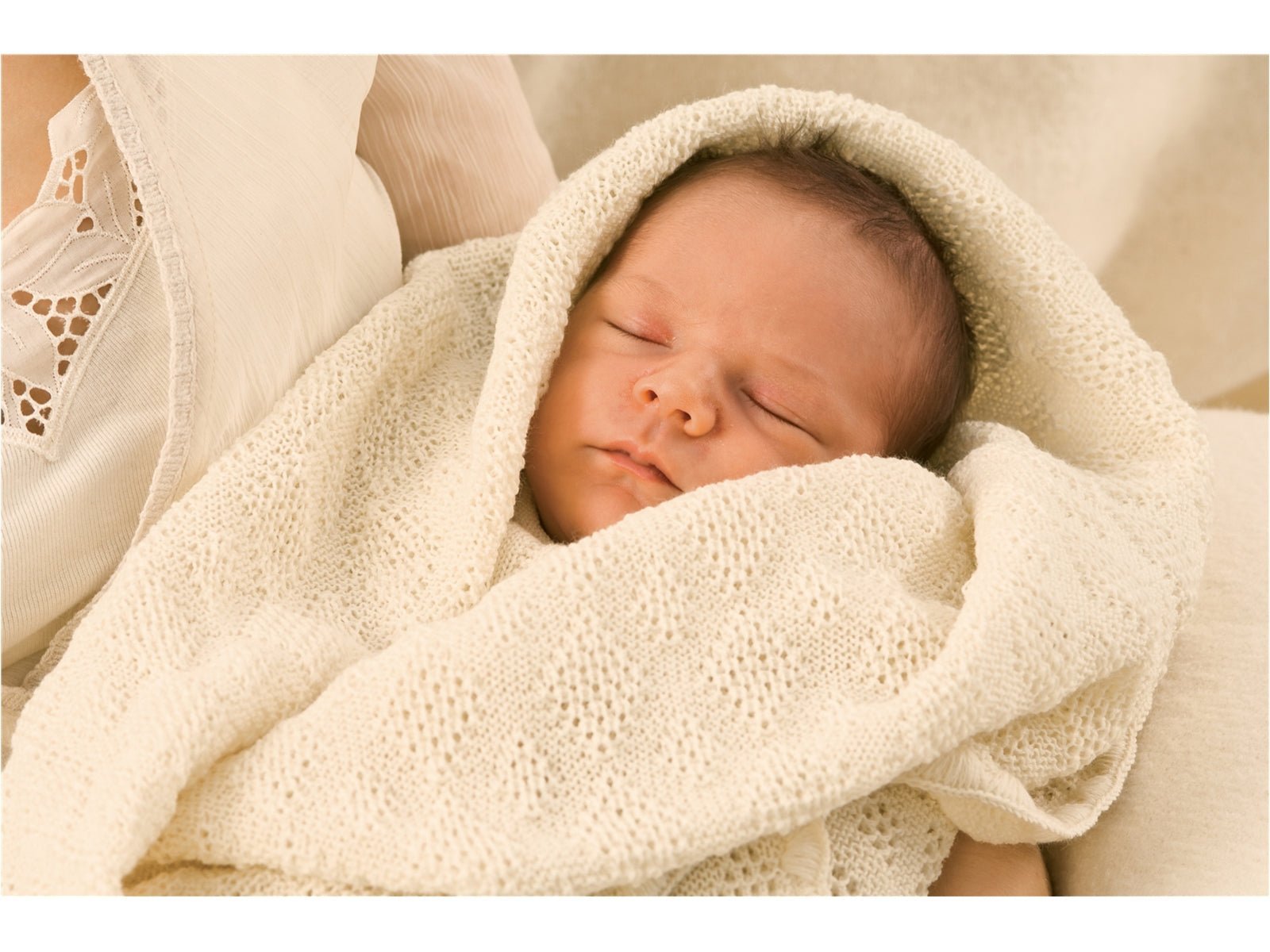 Disana Baby-Strickdecke - Karamell Disana