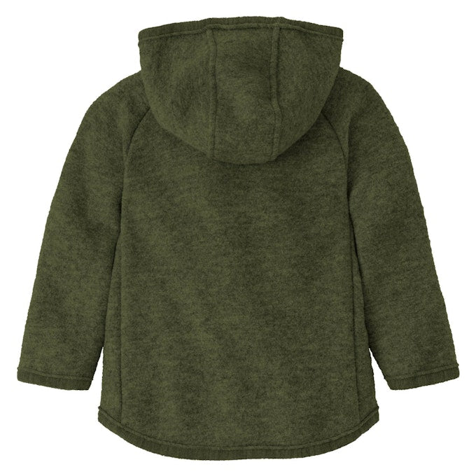 Disana Walk-Jacke Zipp mit Reissverschluss - Olive Disana