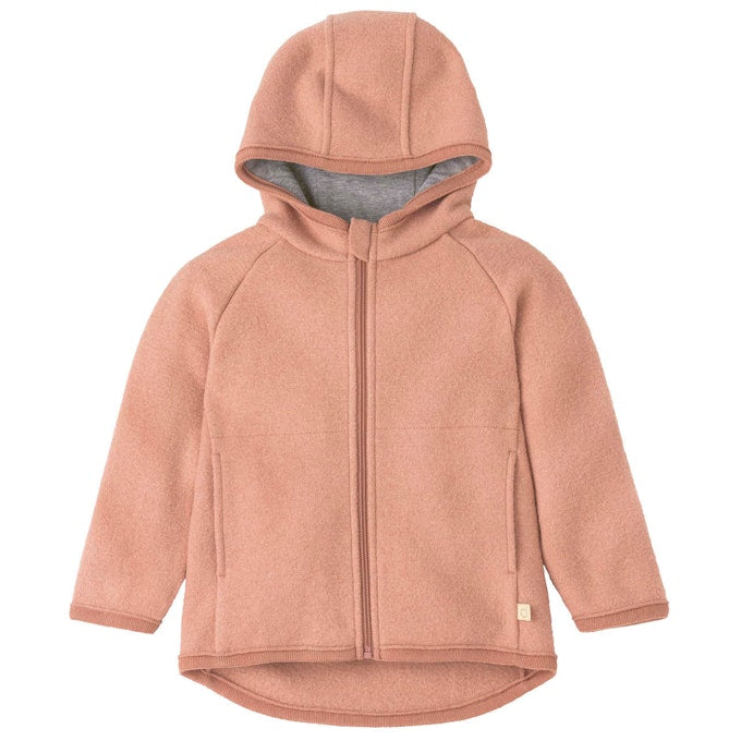 Disana Walk-Jacke Zipp mit Reissverschluss - Soft Pink Disana