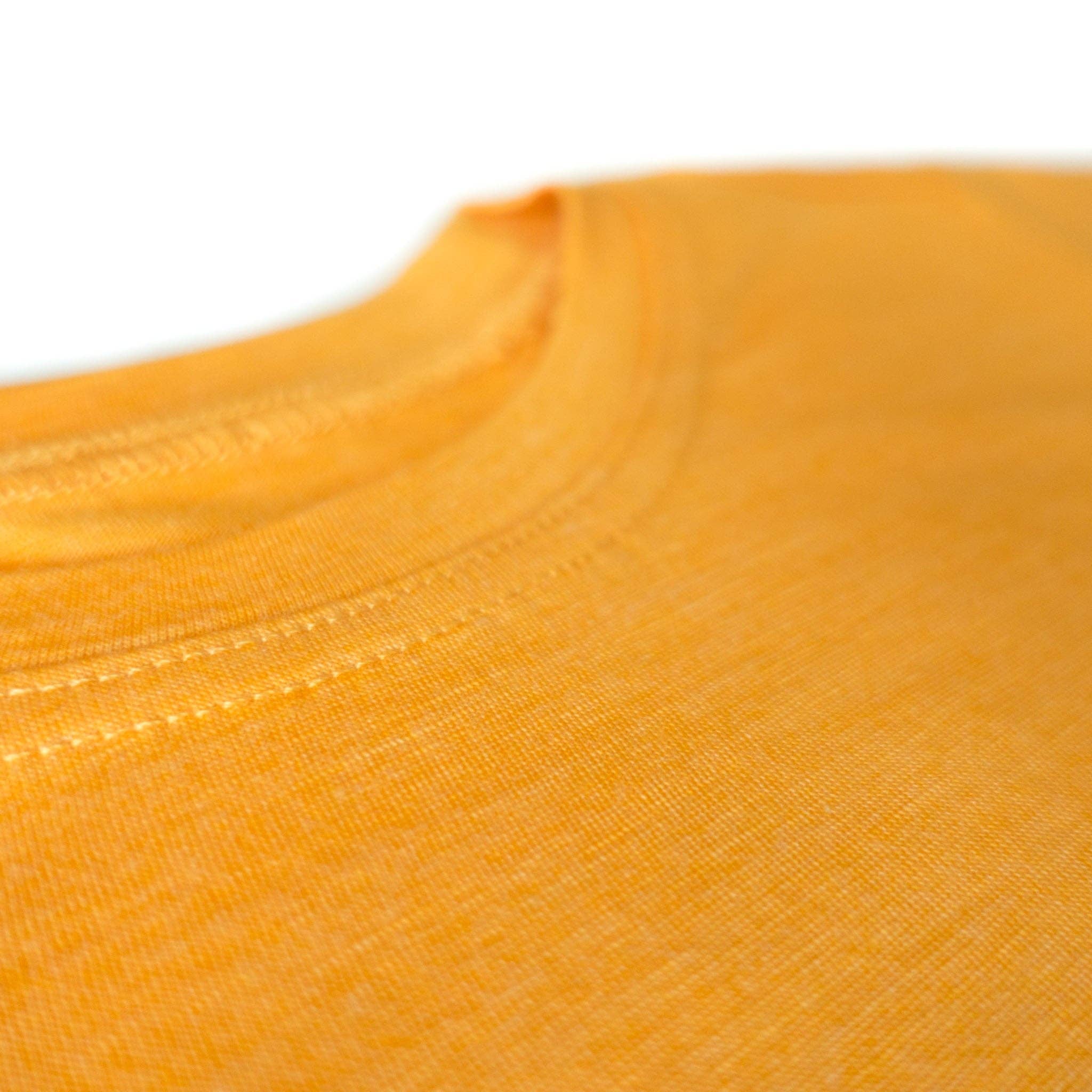 Shirt sonnengelb Libelle, Merinowolle & Seide (bio/GOTS): 110-116 Glückskind