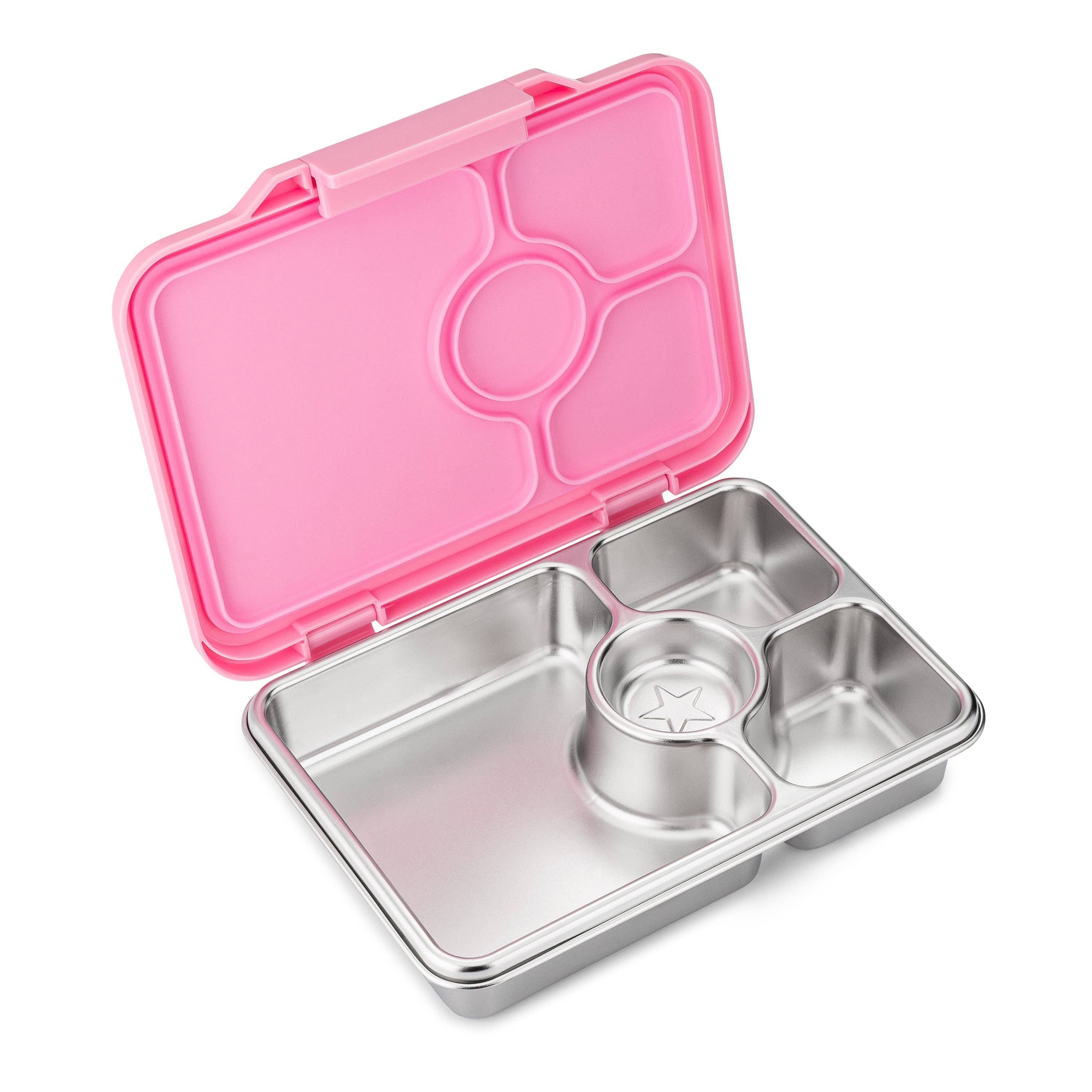 Yumbox Prêt — Bento aus wasserdichtem Edelstahl — Versailles Pink Yumbox