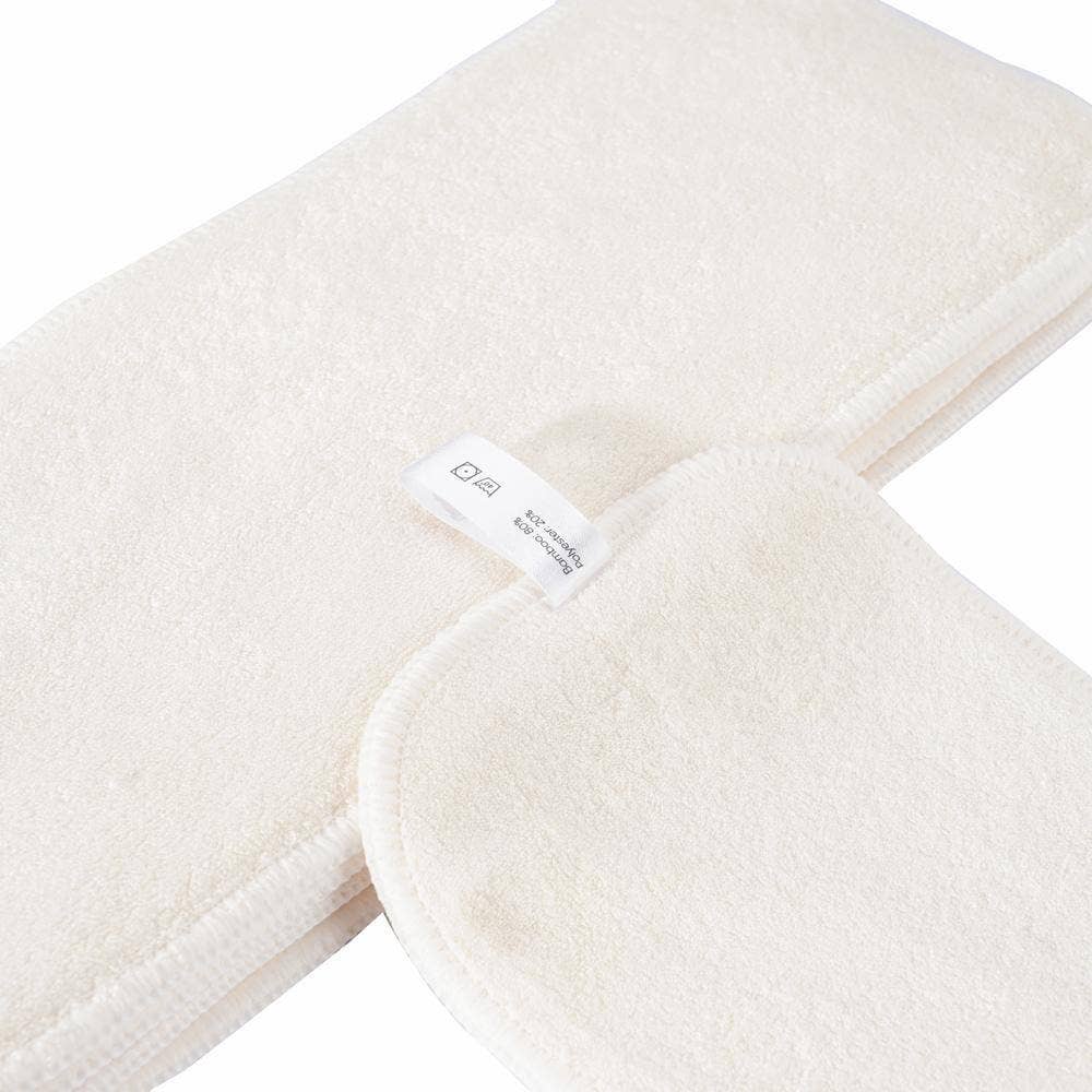 Happy Bear Booster-Set aus Bambus - 4-teilig - Stoffwindeln | wiederverwendbare Windeln HappyBear Diapers