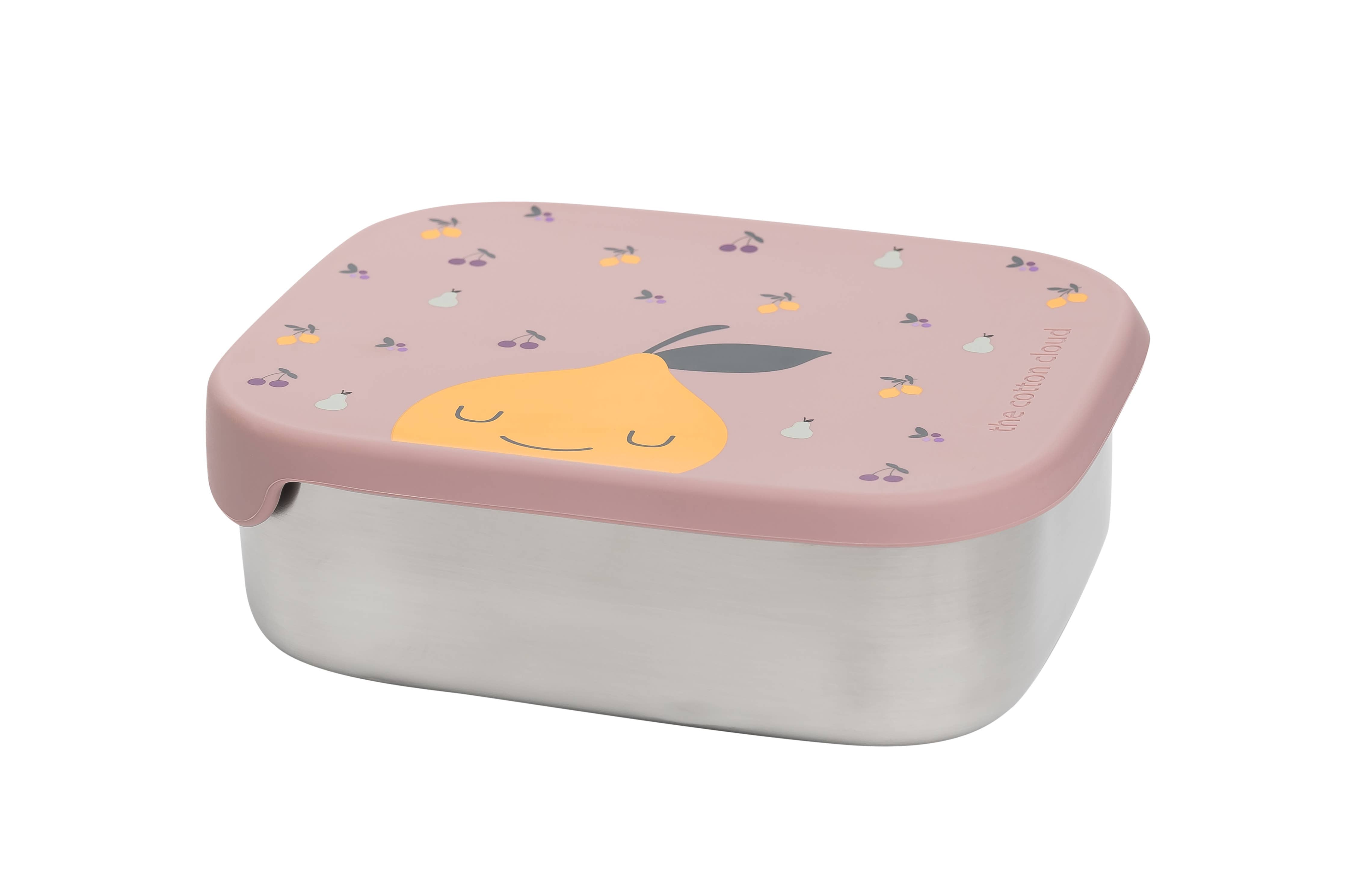 LUNCHBOX AUS EDELSTAHL MIT Fächern FÜR KINDER Fruity the cotton cloud