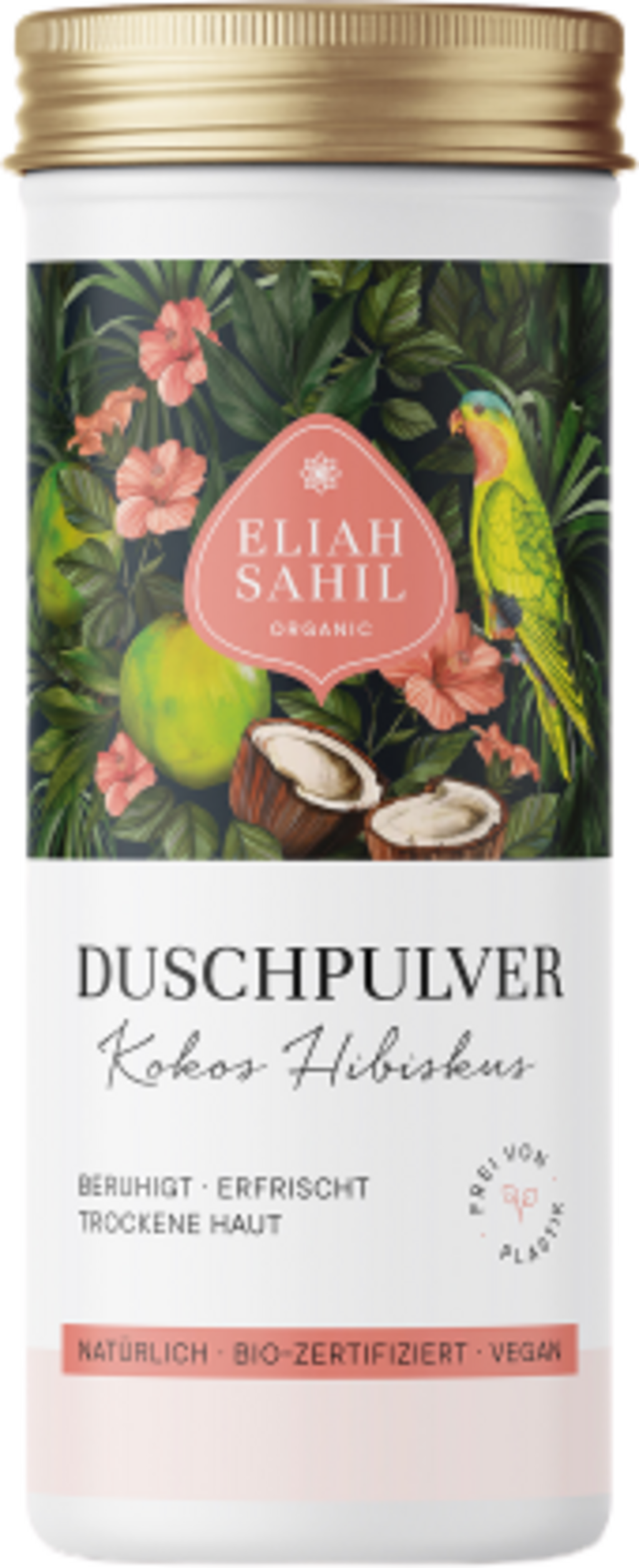 Bio Pulver Duschmittel - Kokos Hibiskus eliah sahil