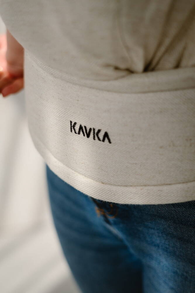 Kavka Multi-Age - Oat Herringbone Tencel-Leinen-Bambus kavka