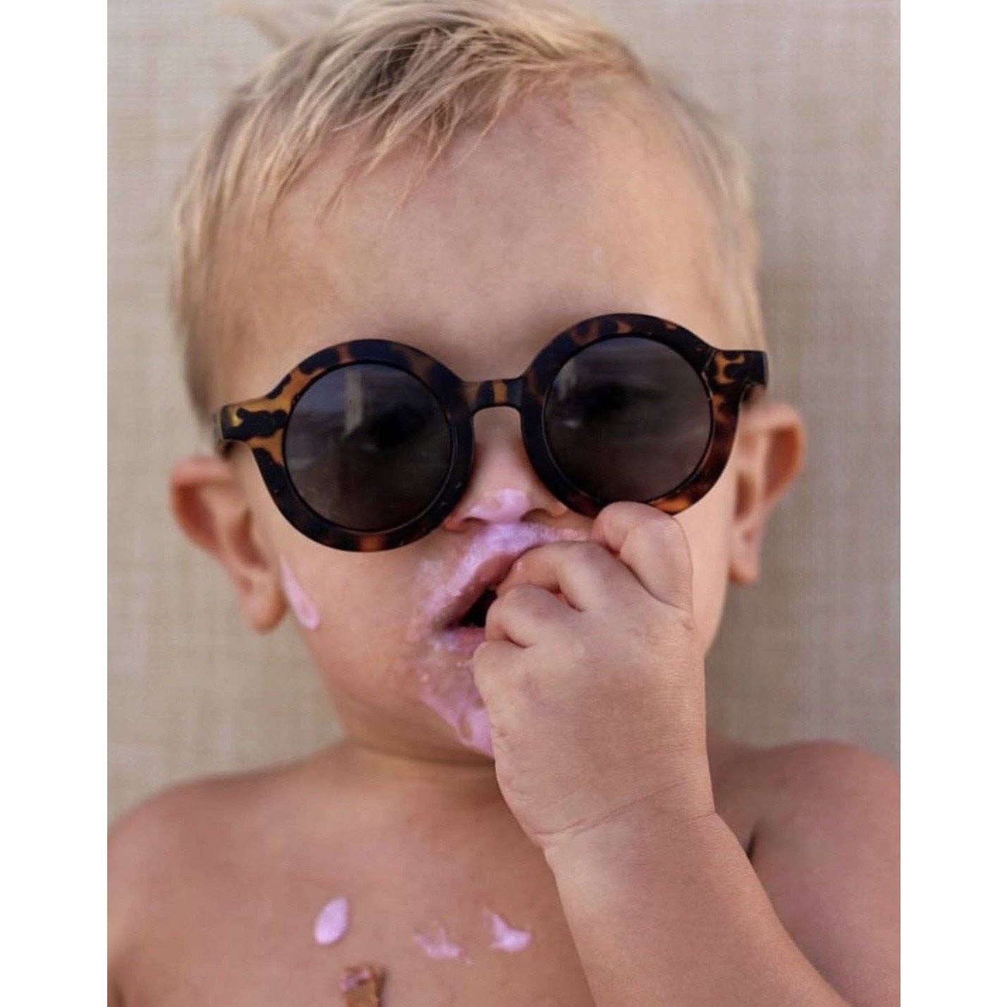 BabyMocs Sonnenbrille Classic FÜR ERWACHSENE: GRÜN - Olive / KLASSISCHE FORM / ERWACHSENE BabyMocs
