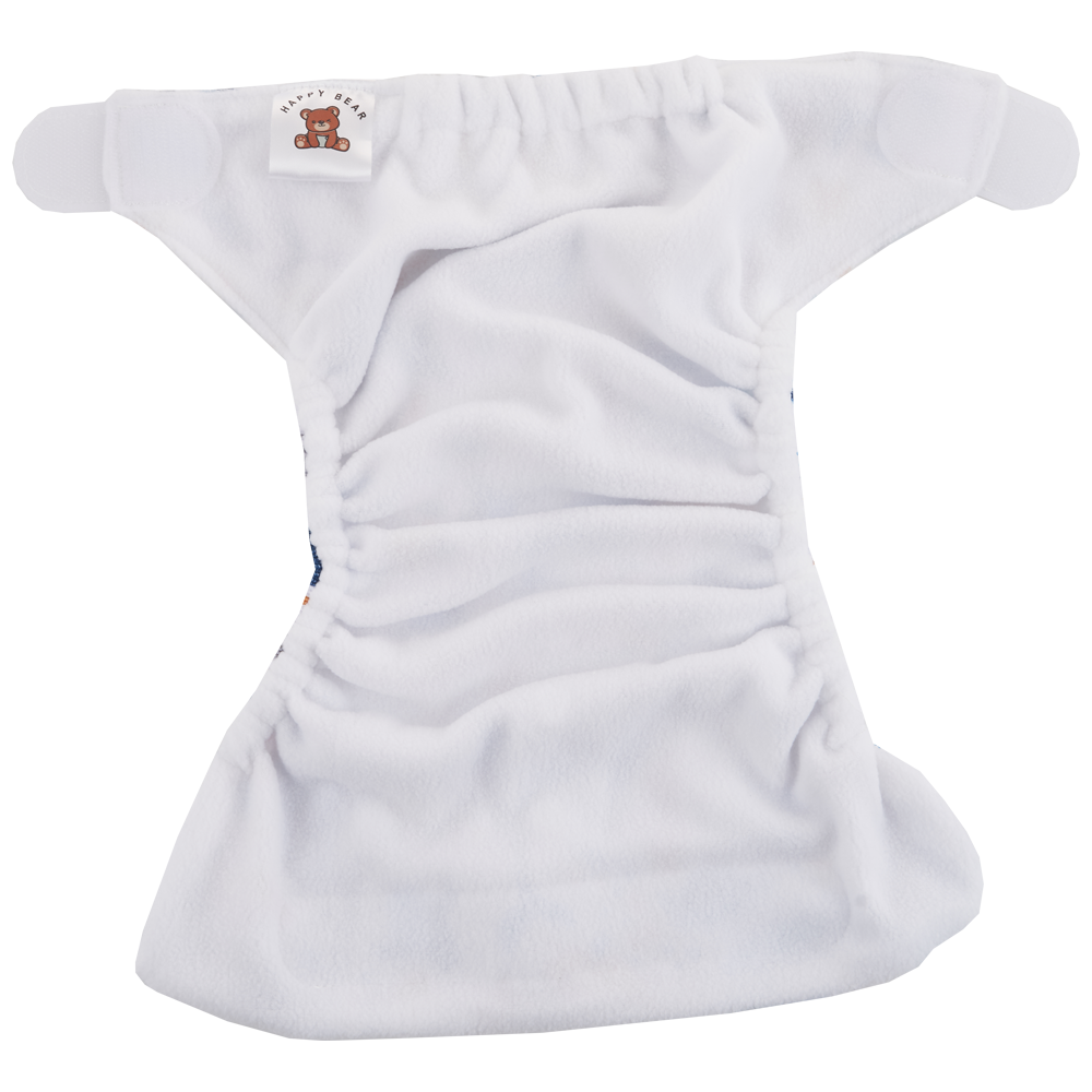 Happy Bear Badewindel mit Klettverschluss | 0-3 Jahre | Einheitsgrösse | Marina HappyBear Diapers