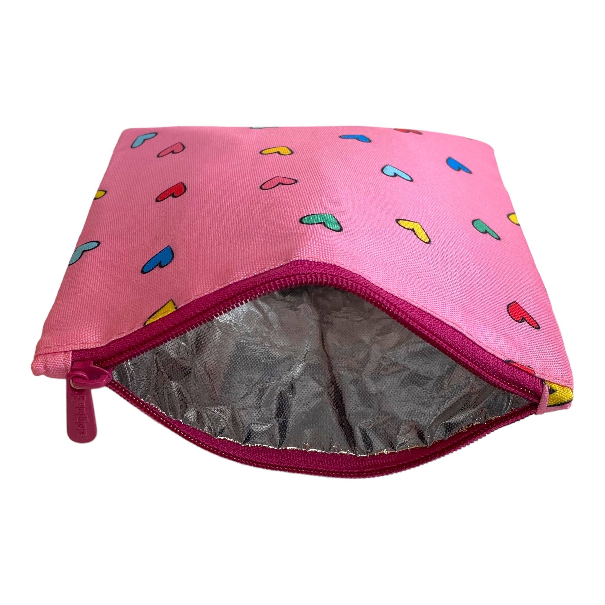 Wiederverwendbare Sandwich-/Snack-Tasche - 2er-Set - Hund & Herzen Yumbox