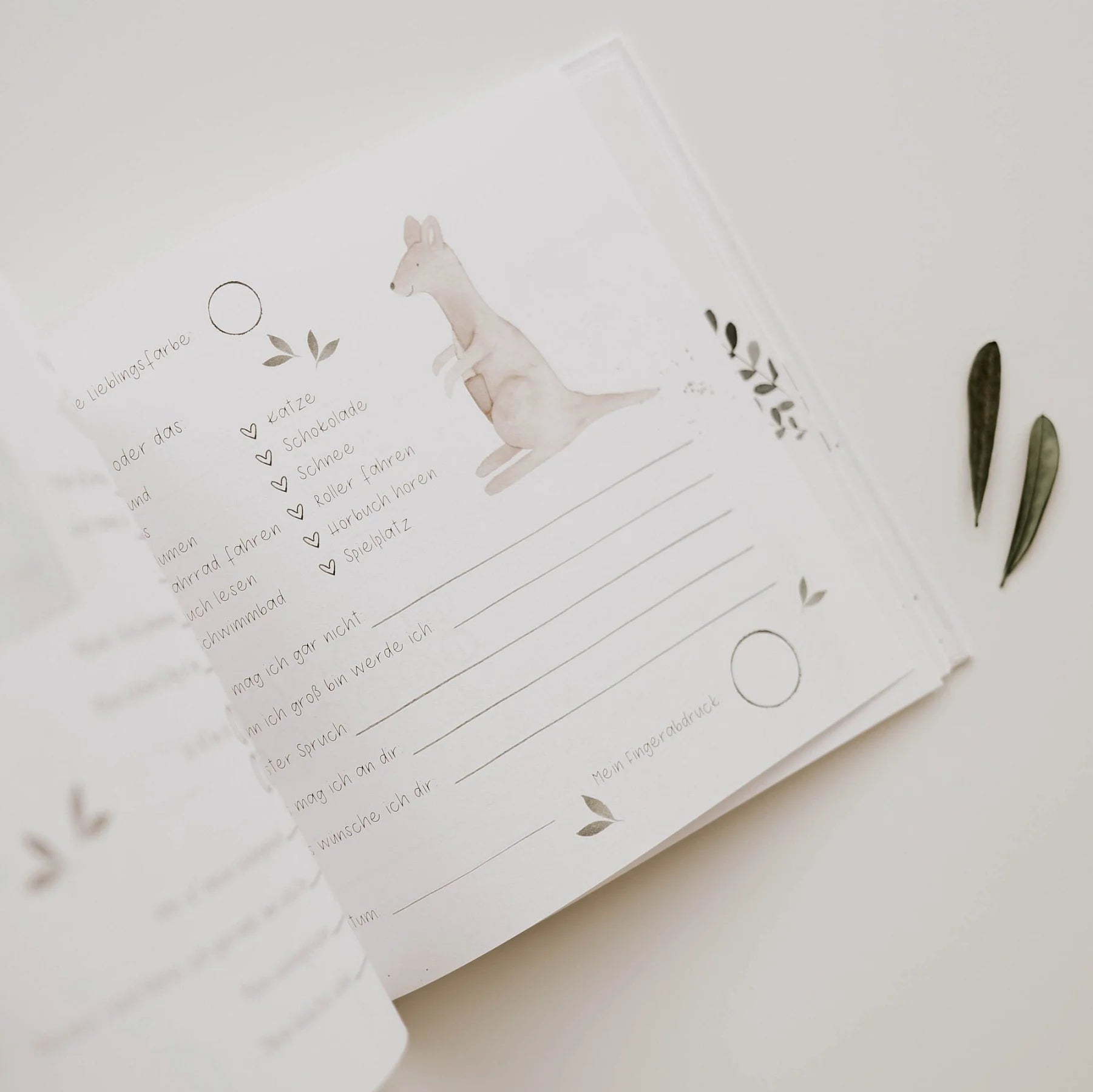 "Meine Freunde" Freundebuch - Kunstletterei Verlag
