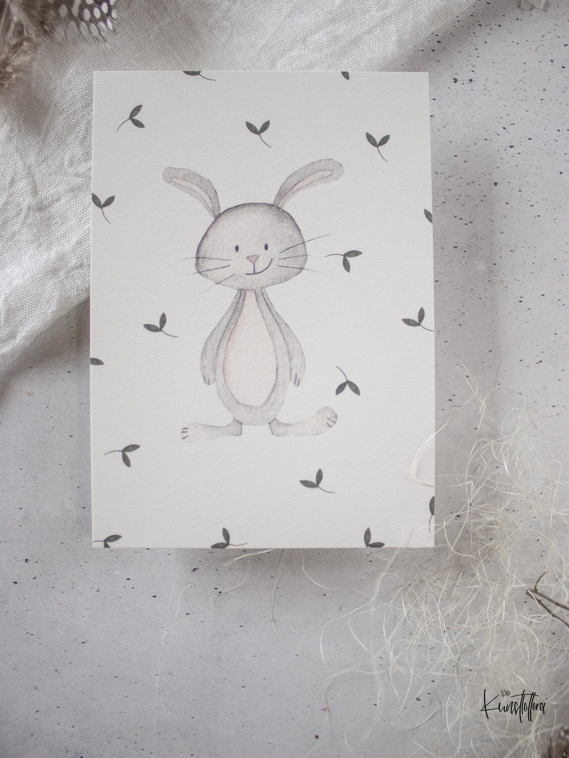 "Hase" Karte die kunstletterei