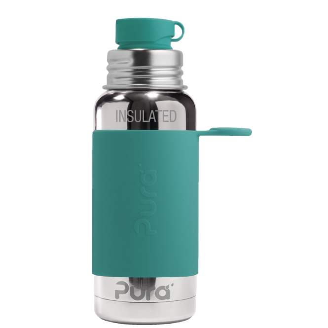 Pura Sport Flasche isoliert 473 / 475ml Mint Pura