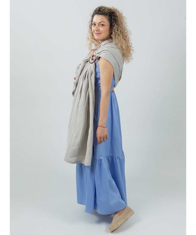 Isara Ring Sling - Caramel Bamboo Linen isara