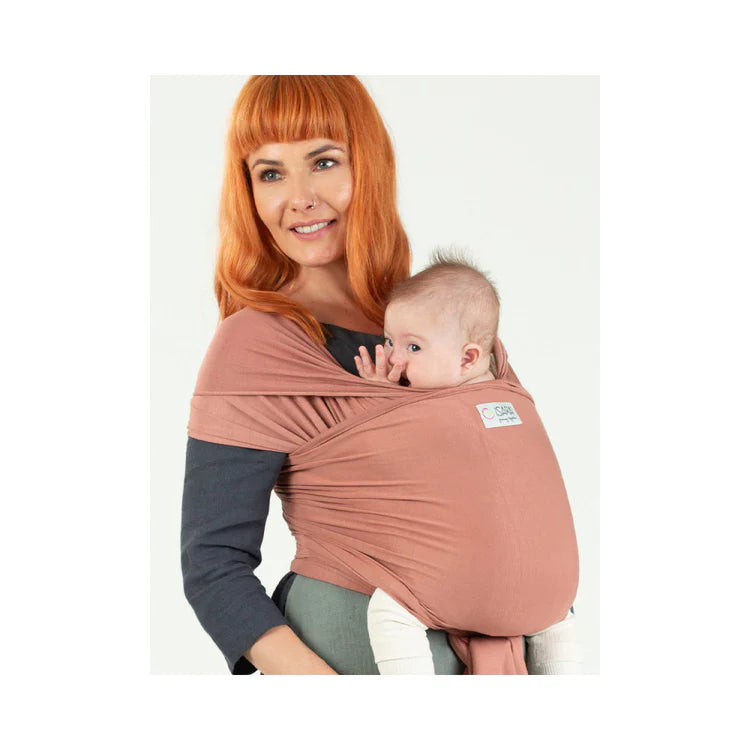 Isara Stretchy Wrap - Elastisches Tragetuch - rosty rose isara