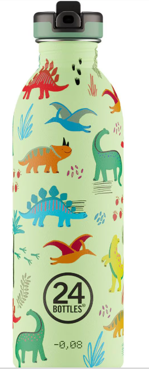 24Bottles Trinkflasche Urban Kids Bottle 500ml Jurassic Friends 24Bottles