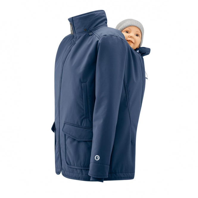 Allweather Babywearing Jacket Cosy Allrounder Navy Familienbande
